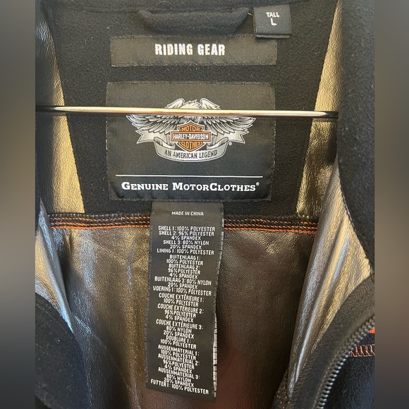 Harley-Davidson Riding Gear Jacket Size Tall Large - Picture 4 of 5